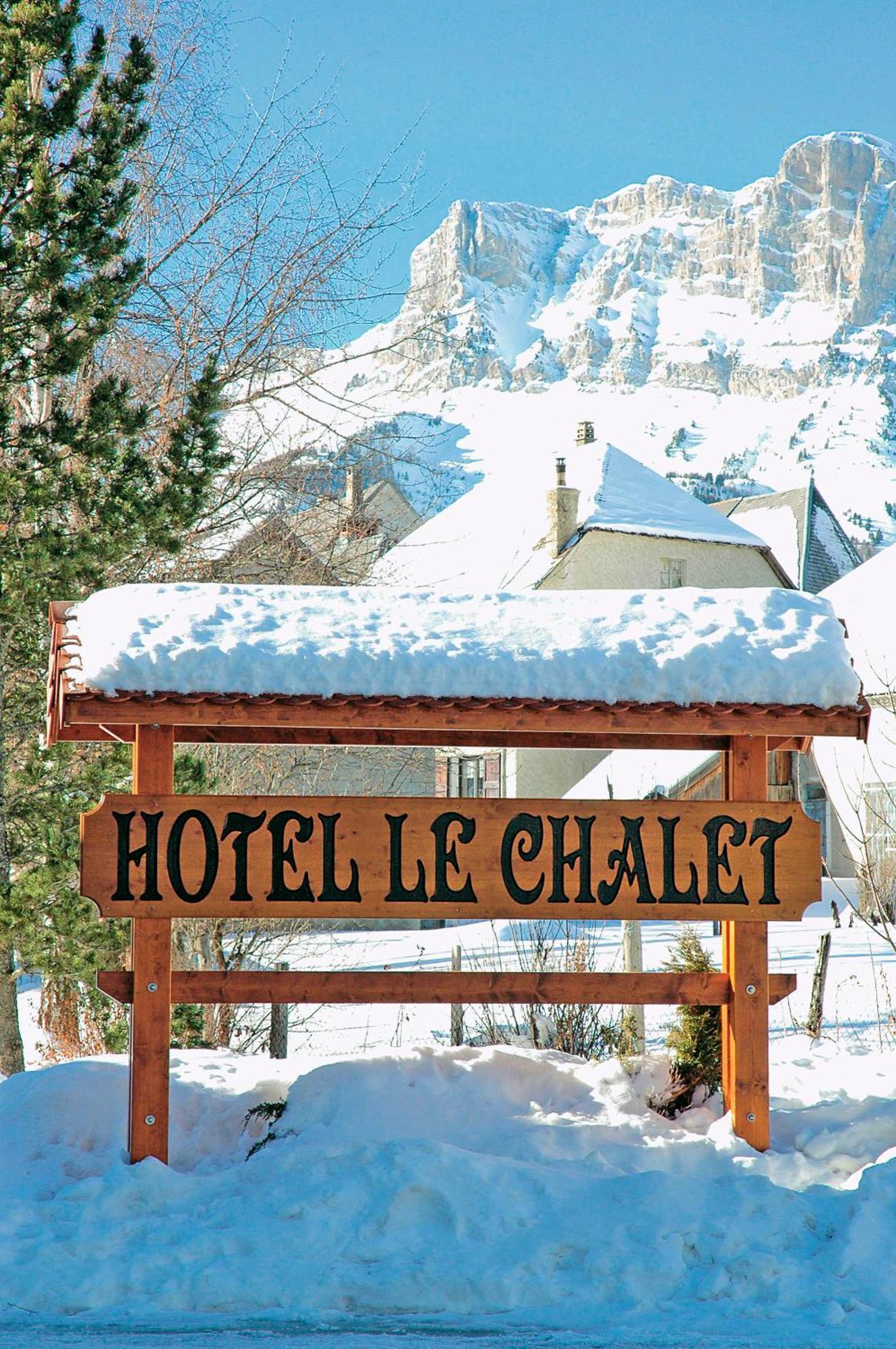 Hotel Le Chalet Gresse-en-Vercors Exterior foto